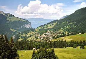 Wengen von Allmend aus (2005)